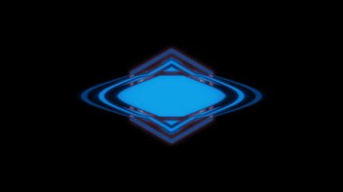 Hologram Biçimindeki HUD Elementi - Canlandırılmış öge