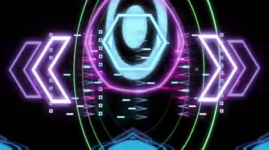 Hologram Biçimindeki HUD Elementi - Canlandırılmış öge