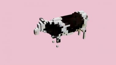Şekil geçişin - dinamik voxels 3 boyutlu görselleştirme
