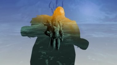 Neptün (Poseidon) 3D animasyon bakın
