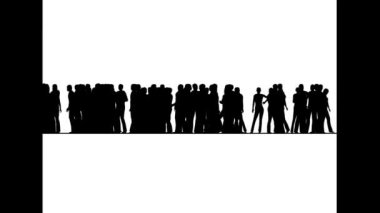 Kalabalık 3D animasyon ve canlandırma yapıyor.