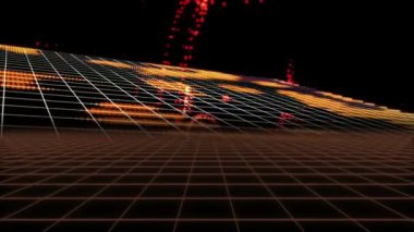 animasyon - kılavuz Sci-Fi üzerinde uçuş