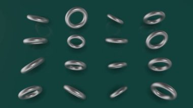  Torus dönen modeli
