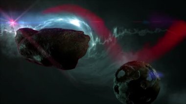Bulutsusu ve Asteroid alanında derin uzay