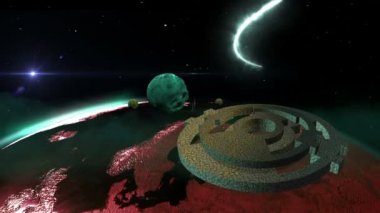 UFO, Bulutsusu ve derin uzay gezegen