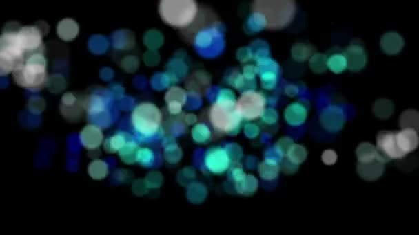 Fugas Luz Bokeh Mágico — Vídeo de stock