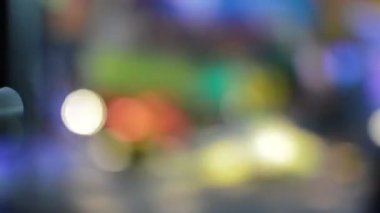 Odaklanmamış Bokeh Işıkları ve Lens Işıkları, Soyut Işık Arkaplanı
