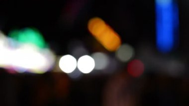 Odaklanmamış Bokeh Işıkları ve Lens Işıkları, Soyut Işık Arkaplanı