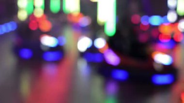 Odaklanmamış Bokeh Işıkları ve Lens Işıkları, Soyut Işık Arkaplanı