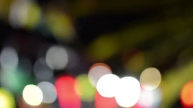 Odaklanmamış Bokeh Işıkları ve Lens Işıkları, Soyut Işık Arkaplanı