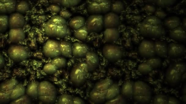 Abstrakt Bakgrund Med Äckliga Slemmiga Bakterier — Stockvideo
