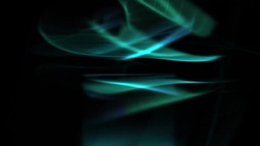 Hipnotik çizgiler geometrik desenler oluşturur. Animasyon. Bilgisayar grafikleri