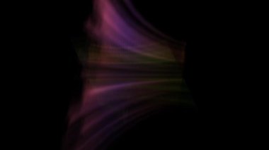 Hipnotik çizgiler geometrik desenler oluşturur. Animasyon. Bilgisayar grafikleri