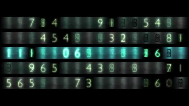 Futuristic Technology Interface Hud Animation — стокове відео