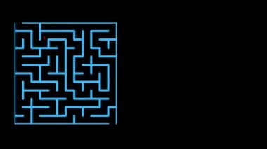 Maze 'in olası çözümlü canlandırması