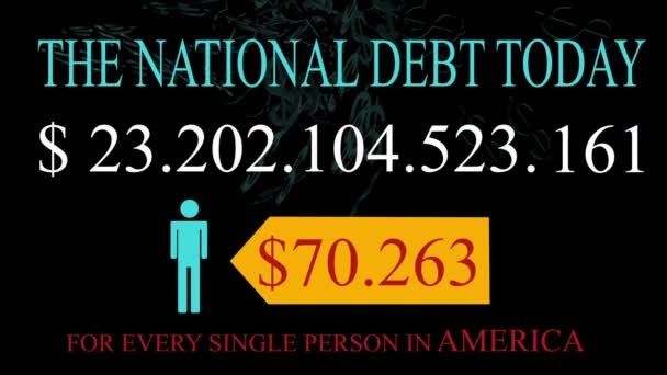  Compteur d'horloge en direct de la dette nationale pour les États-Unis