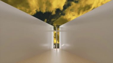 Dinin 4k animasyonu Sarı Haç