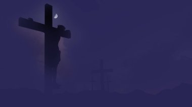 Gecenin 3 boyutlu çapraz çizimi