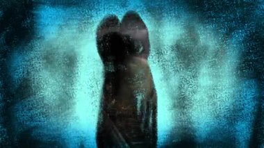 Şeytani karakterli ve canavarlı animasyon