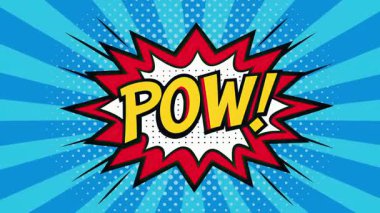 Canlandırılmış savaş esiri! Klasik çizgi roman tarzında bir patlama, yarım tonlu noktalar ve radyal çizgilerle güçlü bir patlama. Hareketli ve enerjik projeler için mükemmel..