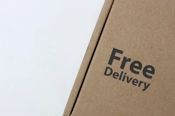 ücretsiz teslimat, iş, online alışveriş, e-ticaret ve teslimat kavramı - Not 