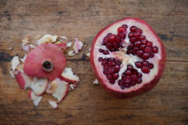 Temizleme olgun nar, nar suyu, nar yararlı özellikleri