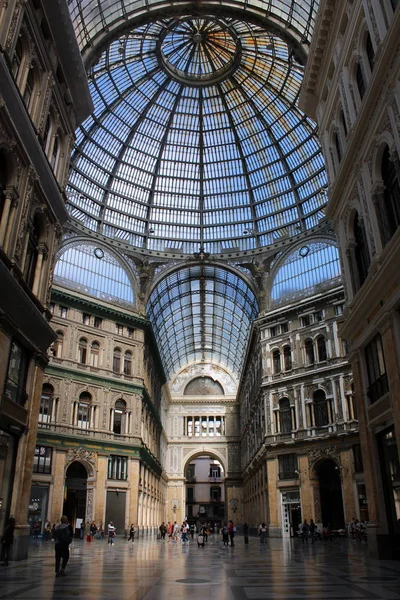 Γκαλερία Ουμπέρτο Στη Νάπολη Ιταλία — Φωτογραφία Αρχείου