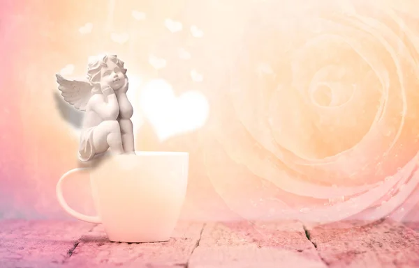 Angel or cupid of love — Stock Photo, Image