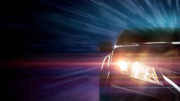 Car of light — Stock Photo, Image