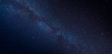 Yıldız ve gürültü mavi arkaplan ile Samanyolu Galaksisi 'nin bayrağı, arka plan için yıldızları olan soyut Samanyolu Galaksisi