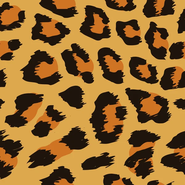 Дизайн Візерунка Leopard Смішний Візерунок Безшовного Малюнка Літературний Плакат Або — стоковий вектор