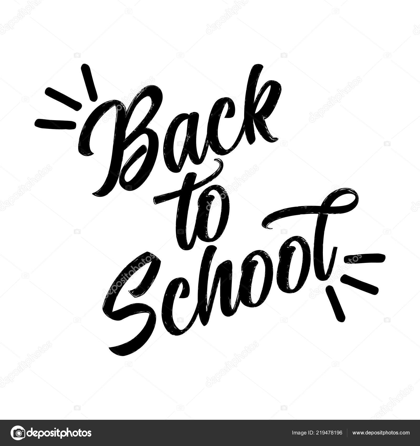 Back School Black Typography Design Good Clothes Gift Sets Photos Stock Vector Image By C Azindianlany