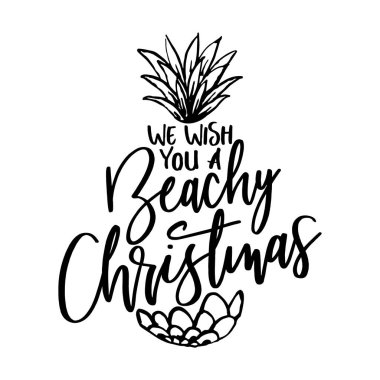 Beachy Noel - Noel için hat ifade dileriz. Elle çizilmiş Xmas tebrik kartları, davetiyeler için yazı. İyi t-shirt, kupa, hurda rezervasyon, Hediyelik, Matbaa.