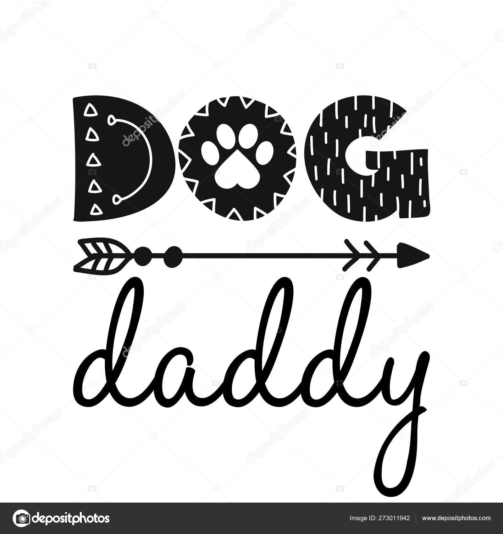 Texto cachorro preto com uma impressão de pata de animal em vez da letra o  pet pegada na palavra cachorro