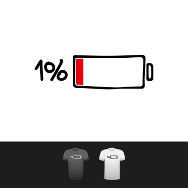 Düşük pil vektör komik çizmek El harfi komut dosyası işareti yakalamak kelime sanat tasarımı. Hurda rezervasyon, posterler, tekstil, hediyeler, giysi veya diğer matbaa lar için iyi.