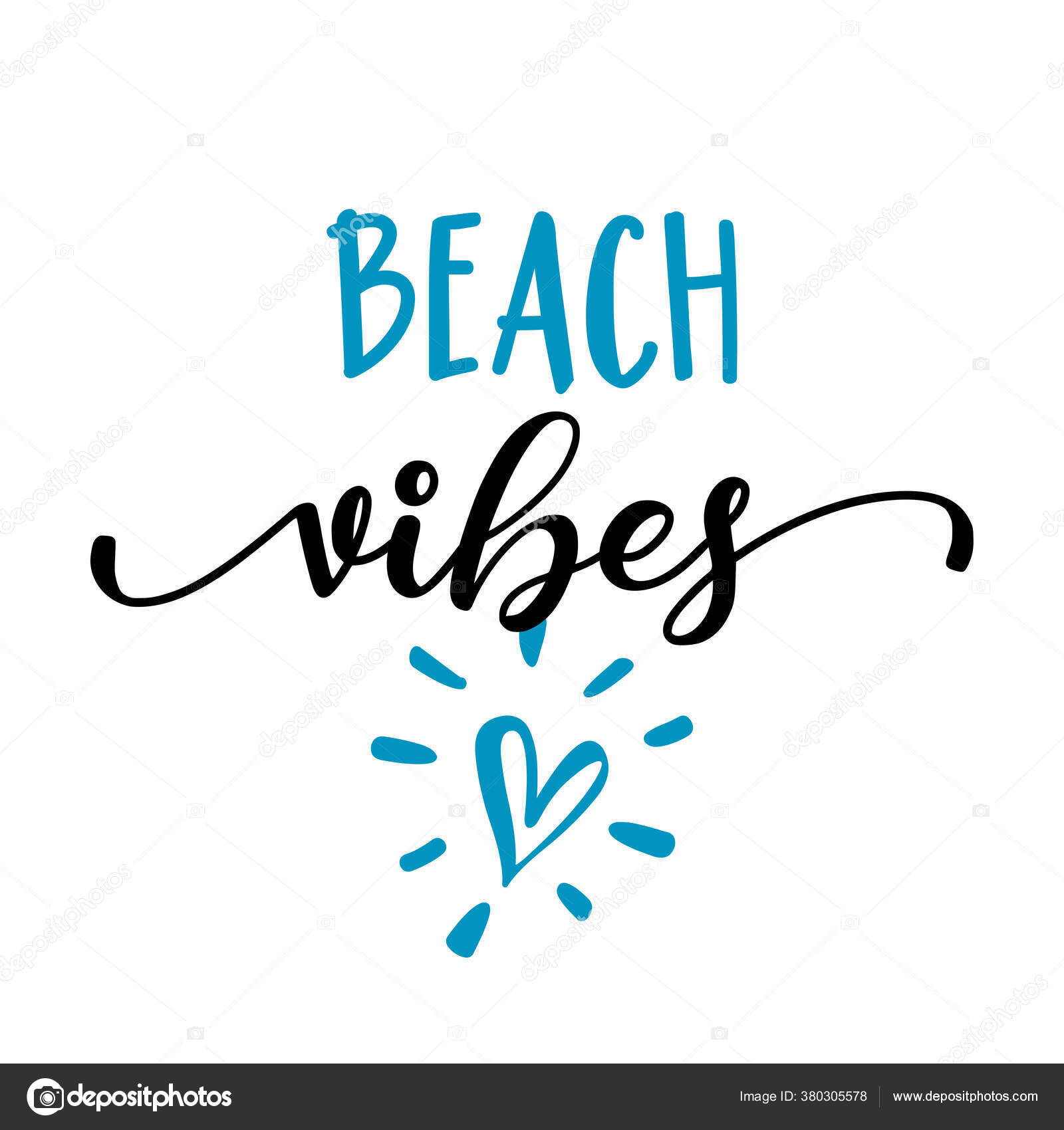 Beach Vibes Typographie Drole Avec Croquis Cœur Bon Pour Poster Image Vectorielle Par Azindianlany C Illustration Beach Vibes Typographie Drole Avec Croquis Cœur Bon Pour Poster Image Vectorielle Par Azindianlany C Illustration