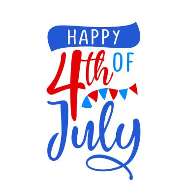 4 Temmuz 'unuz kutlu olsun. 4 Temmuz Bağımsızlık Günü' nüz kutlu olsun. Reklam, poster, duyuru, davetiye, parti, tebrik kartı, afiş, hediyeler, basın için iyi..
