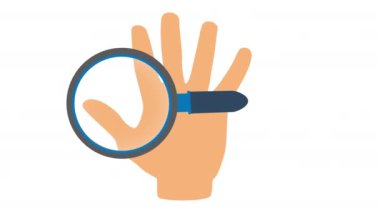 Ellerini yıka! STOP Coronavirus (2019-ncov), el yazması şirin virüslü veya bakteri animasyonlu görüntüler. Çizgi film hareketleri grafikleri. 4K FullHD ve HD video 2D görüntülerinde kullanılabilir.