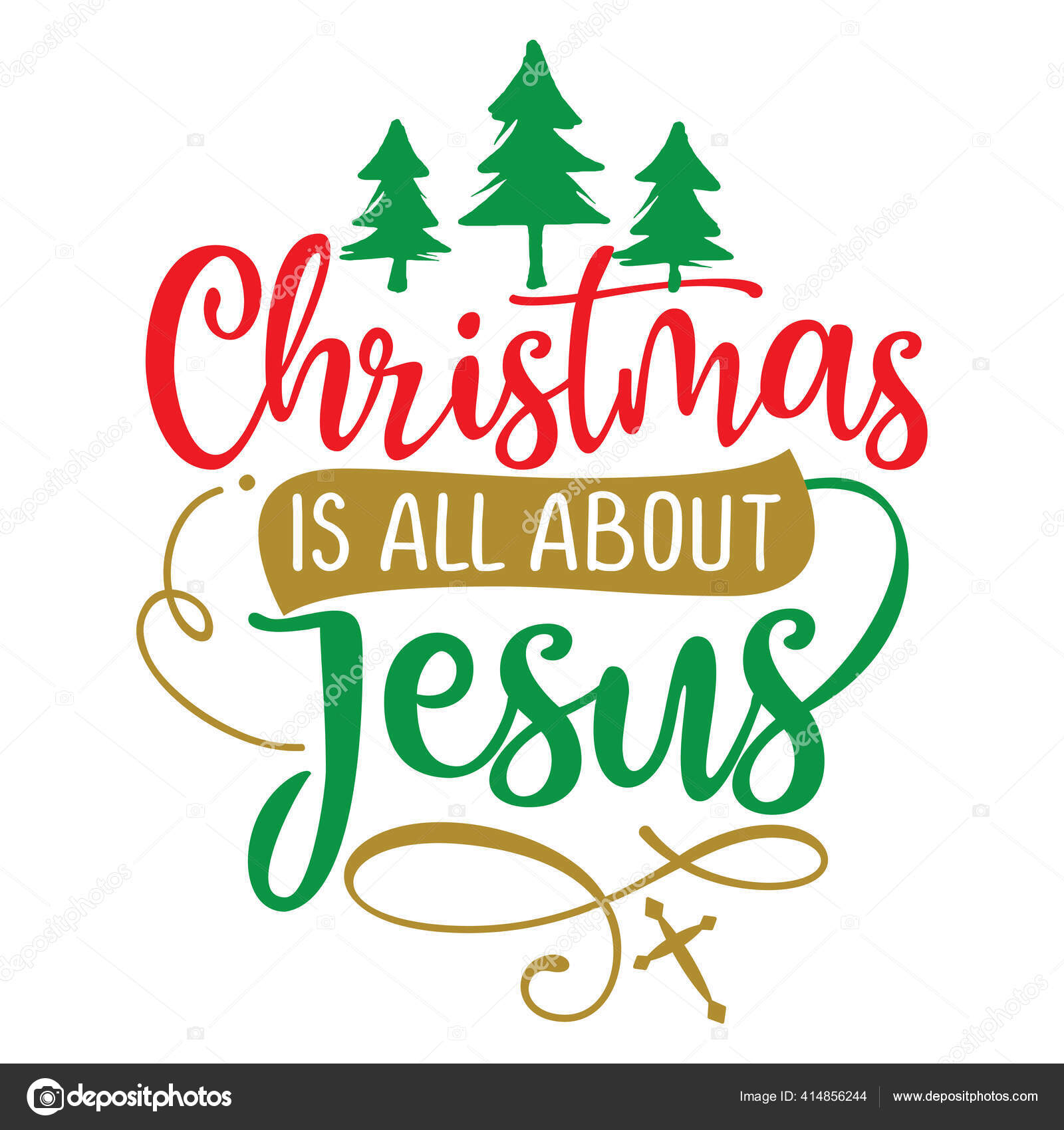 Natal Tudo Sobre Jesus Frase Caligrafia Para Natal Letras Desenhadas Vetor  de ©Azindianlany 414856244, image size:1600x1700