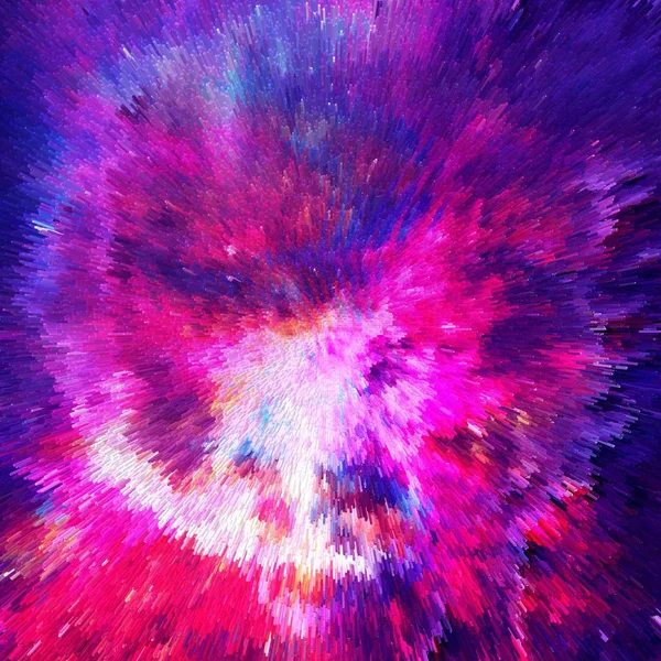 Abstract colorful space background. Bright color pink and blue neon with elements of space and galaxies. Space background and texture. Nebula in space. Modern digital art. Multicolor background.