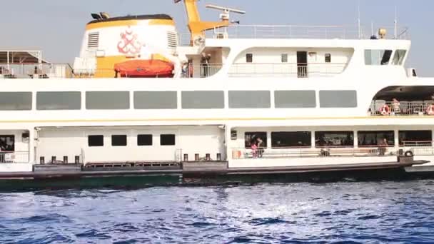 Timelapse Ferry-boat de Bosphorus Istanbul — Vídeo de Stock