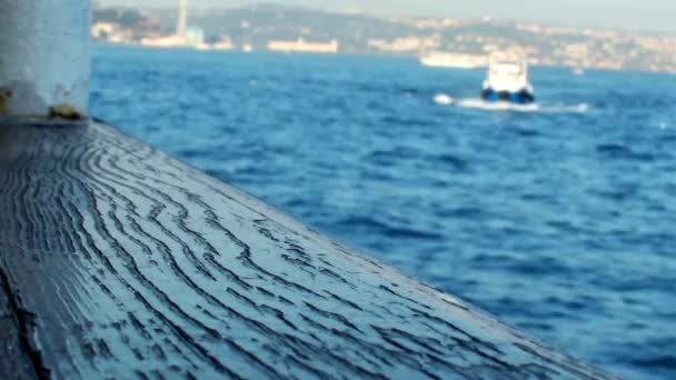 Ferry-boat de Bosphorus Istanbul — Vídeo de Stock