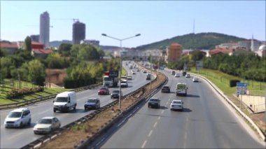 İstanbul 'da Trafik Bulvarı