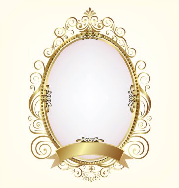 Sigorta primi altın antika barok çerçeve kaydırma süsleme sınır çiçek retro desenli antika stili acanthus yaprakları girdap dekoratif öğe telkari hat oyma