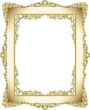 çerçeve köşe Tayland hattı için resmi, vektör tasarım dekorasyon desen stili çiçek ile