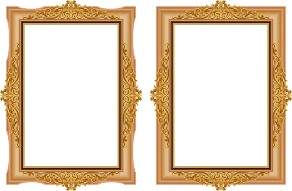 Vektör tasarım dekorasyon desen stili. sınır tasarlamak çerçeve kalıptır