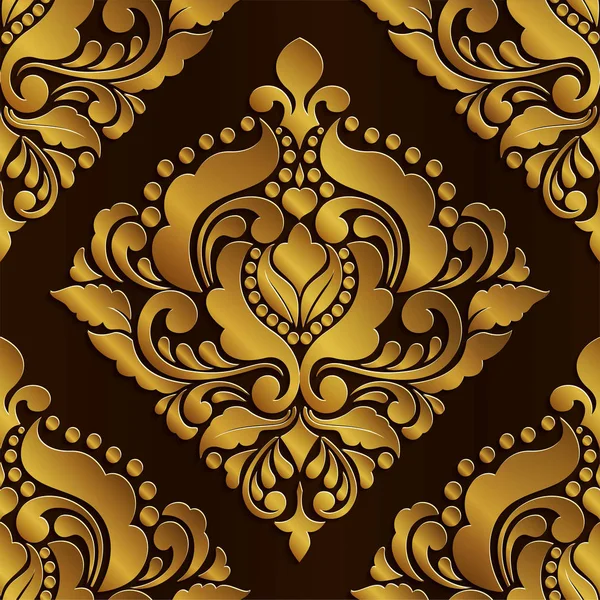 Altın desen dikişsiz tasarım Soyut