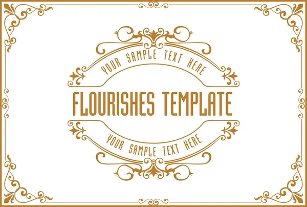 Tay tarzı sınır, çizgi köşeleri ile eski fotoğraf çerçevesi. Dekorasyon ahşap tarzı vektör tasarım desen çiçek 