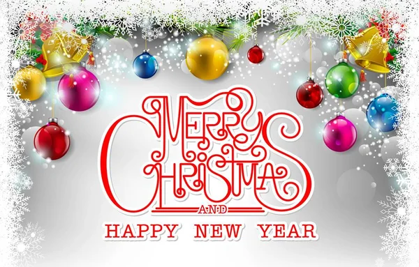 Neşeli Noel herkes tebrik kartı