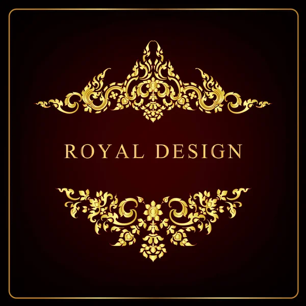 Barok tarzında klasik dekoratif elementler. Tatil dekoru altın elementler izole